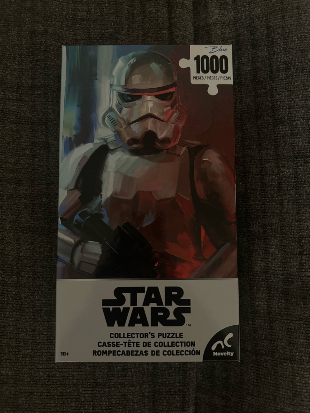 Star Wars Stormtrooper Artwork Puzzle in White, Black, Red, Blue